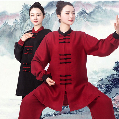 撞色款！男女同款太极服