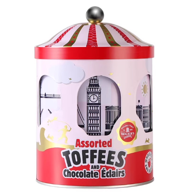 2026新品年货沃尔克斯音乐罐什锦太妃糖208g软糖零食糖果节日礼品,零食/坚果/特产,焦糖/太妃糖,淘宝优惠券,粉丝福利购,淘宝优惠卷