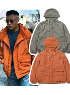 现货 MADNESS联名款 余文乐同款日产做旧甲板服夹克 薄款棉衣外套