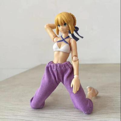 拼装机娘裤子衣服 适配30ms女神装置改件figma模型素体散货配件