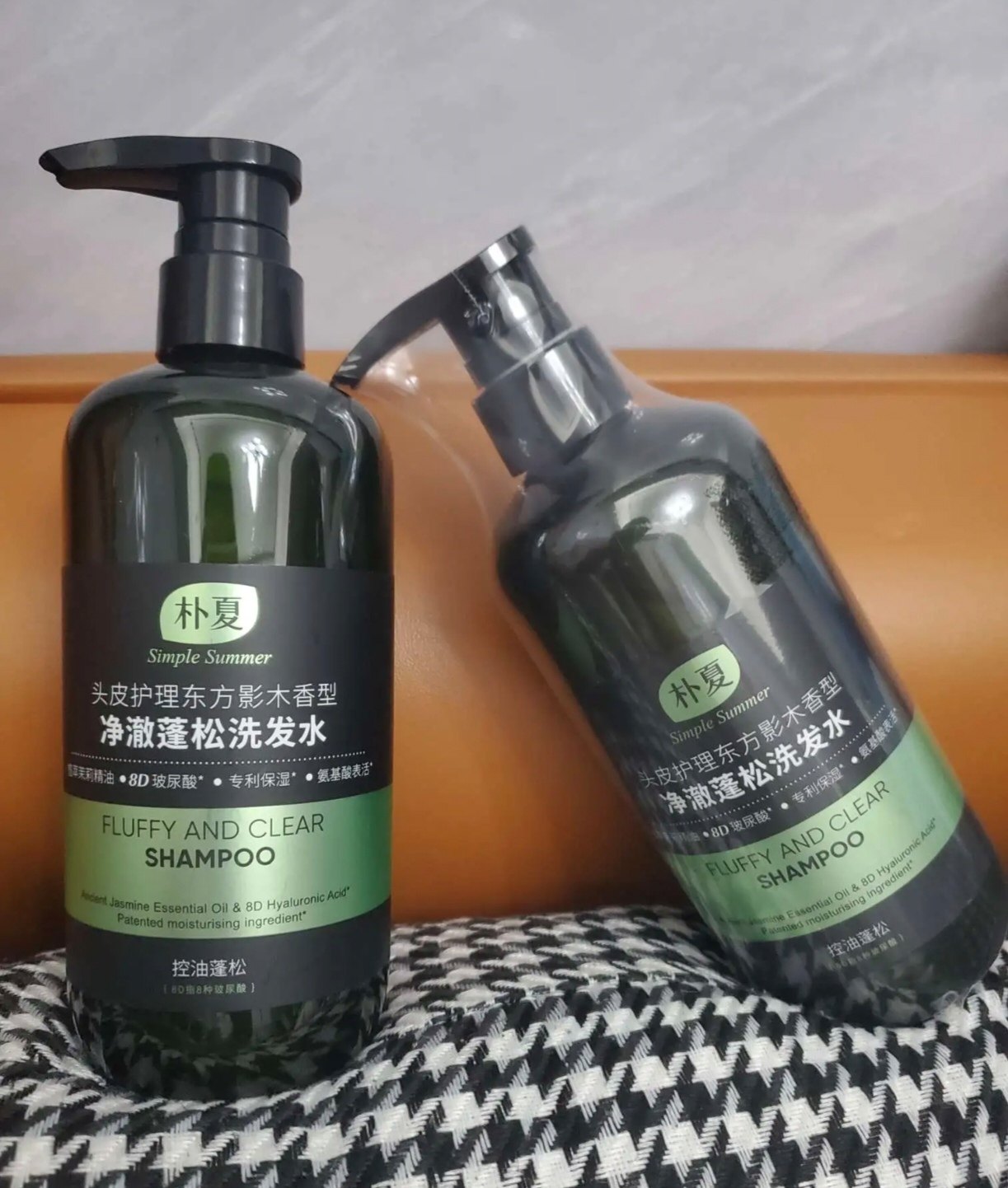 朴夏头皮护理东方影木香净澈蓬松洗发水玻尿酸柔顺保湿护发素国货