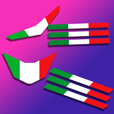 摩车贴纸意大利尾杜卡迪头