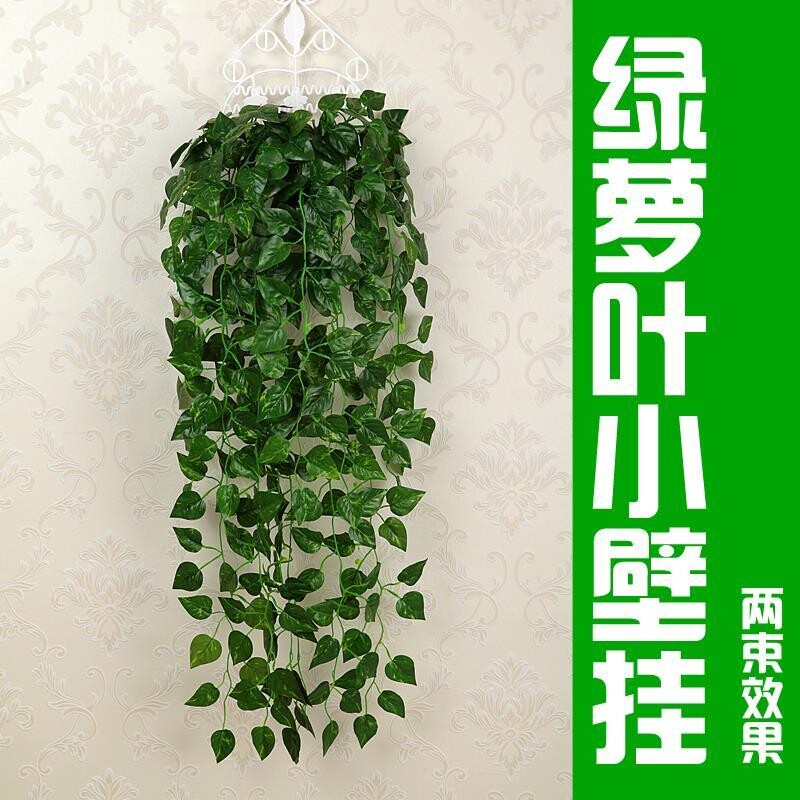 藤蔓花藤吊籃垂吊懸挂防真室內盆栽藤條綠蘿葉裝飾植物吊花壁挂牆在類目 家居飾品, 花瓶/花器/仿真花/仿真飾品, 仿真花/假花中 - 來自Buy2taobao.com提供專業的淘寶代購服務