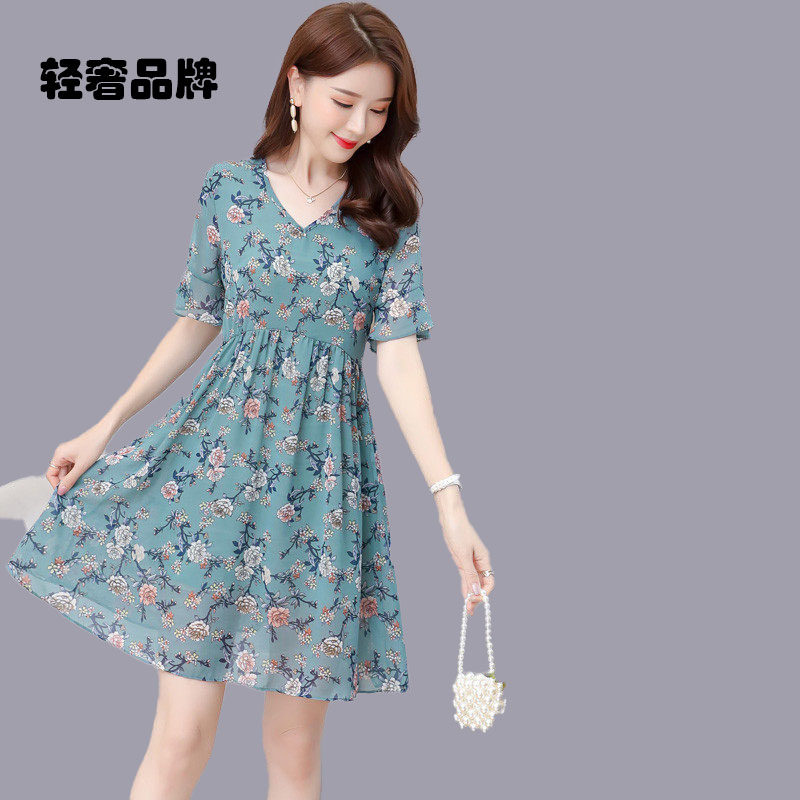 朗姿约定真丝连衣裙女高端2026新款夏季小个子显高桑蚕丝裙子