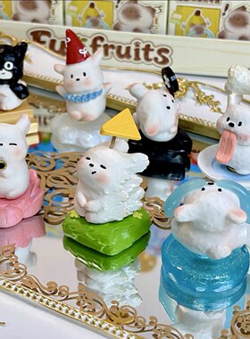 正品名创优品狗狗PAI就这样做自己系列盲盒潮玩桌面摆件可爱手办