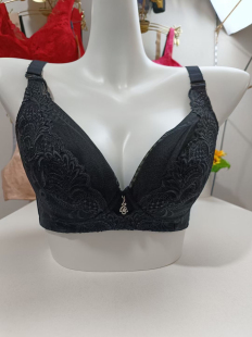 聚拢调整型软钢圈舒适全罩杯95C95D 文胸超薄款 70C 大码 露蒂诗正品