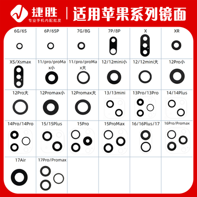 适用苹果摄像头镜片后镜面镜头盖