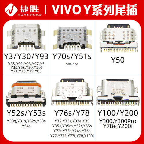 适用VIVOY系列尾插接口