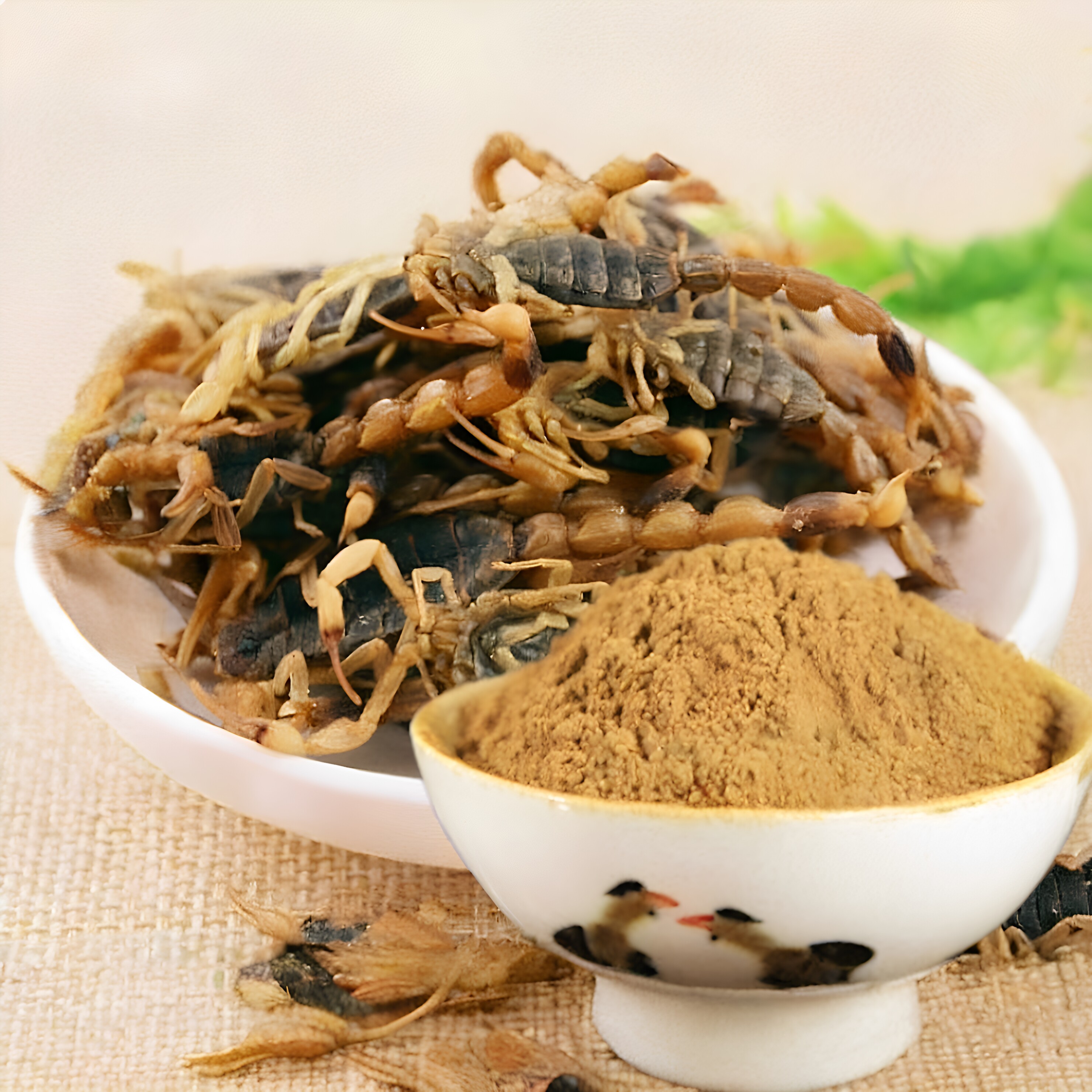 中药材蝎子粉干清水全虫粉全蝎50克另有蜈蚣地龙水蛭包邮蛇蜕