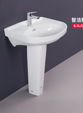 TOTO立柱盆LWN251CB/220FRB 挂墙式陶瓷智洁釉洗脸盆洗手面盆台盆