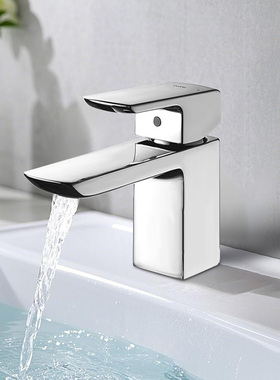 TOTO水龙头TLG02301/02304/02307单把冷热双控方形高把洗脸盆水嘴