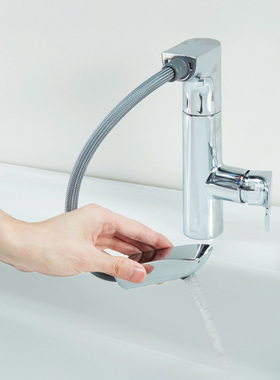 TOTO抽拉水龙头TLG12303/12301铜合金可抽拉旋转洗头神器(05-M)