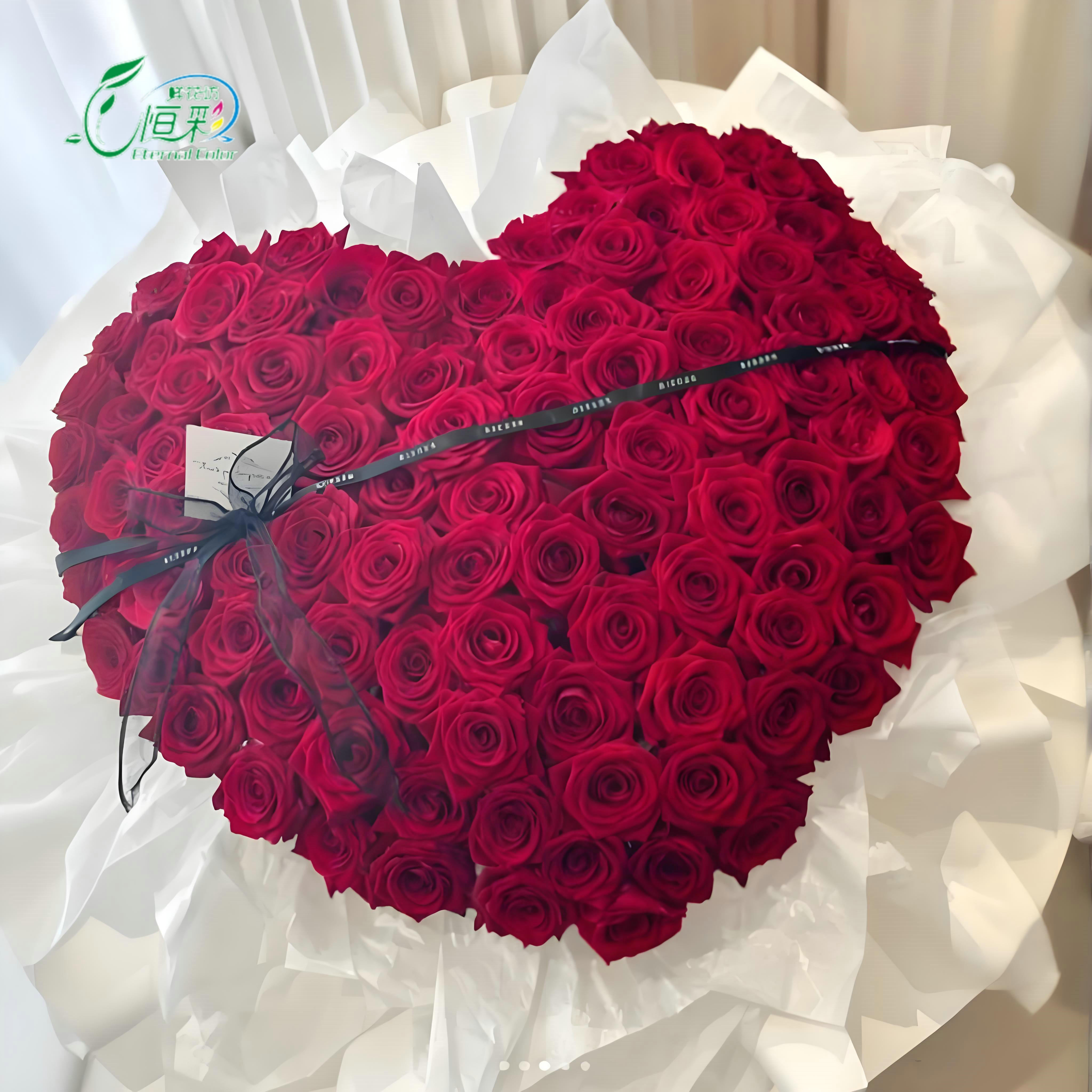 重庆同城99朵红玫瑰生日花束鲜花速递配送爱人求婚道歉纪念日礼物