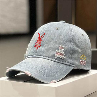 帽子 棒球帽四季 Moose 剪刀兔年限定鸭舌帽男女通用春夏季