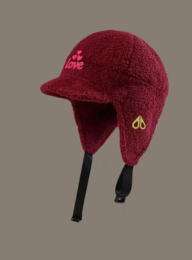 剪刀四季MOOSE新款韩版时尚百搭秋冬保暖防风防寒男女同款雷锋帽