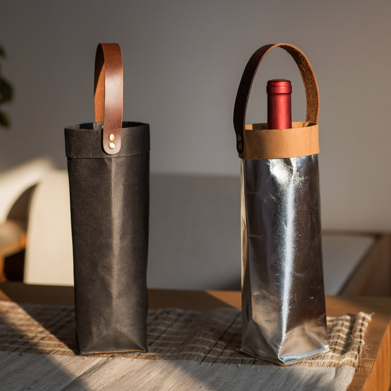 创意进口可水洗牛皮纸定制手提袋
