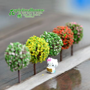 景观树模型场景树沙盘小树迷你树仿真树微景观造景小摆件盆景鱼缸