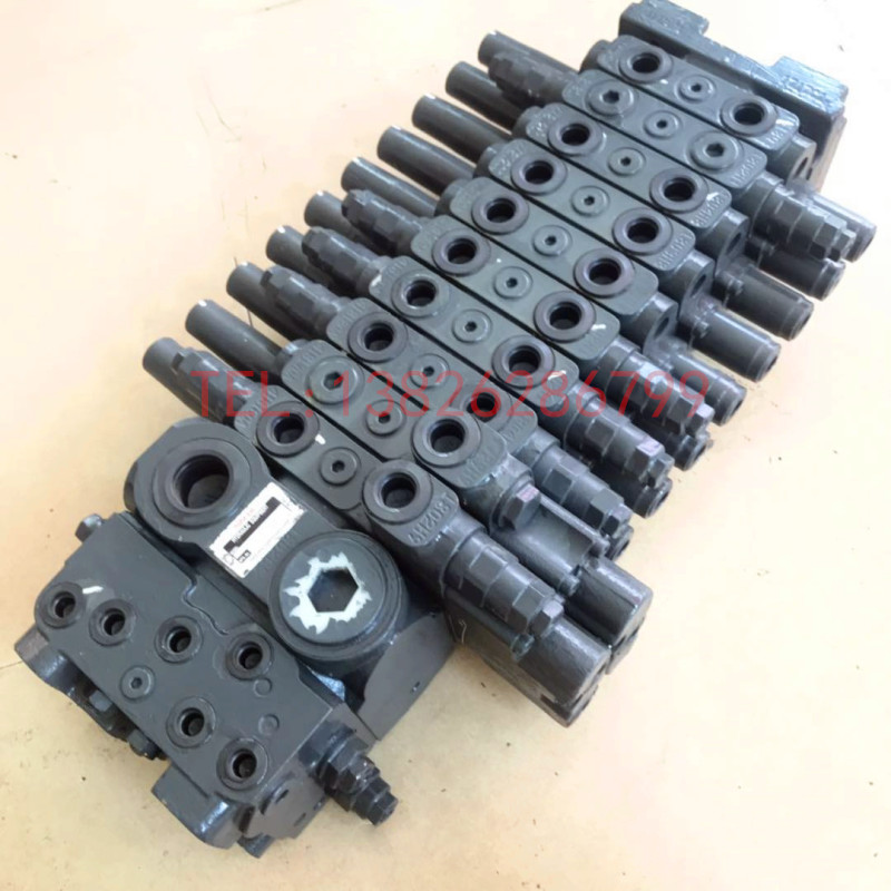 挖掘机配件 日立zax55分配阀原装不二越主控制阀多路阀分配器总成