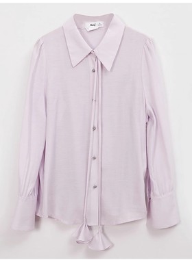 朵以2024春装新款时尚甜美气质衬衫小众衬衣仙气减龄39DC147036