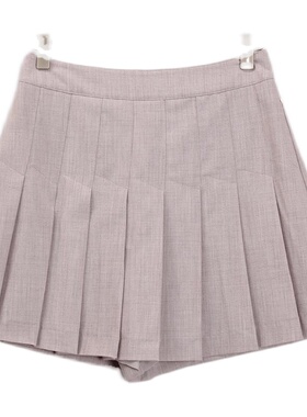 朵以2021新款夏装时尚甜美气质高腰百褶裙短裤裙裤A字36DX243010