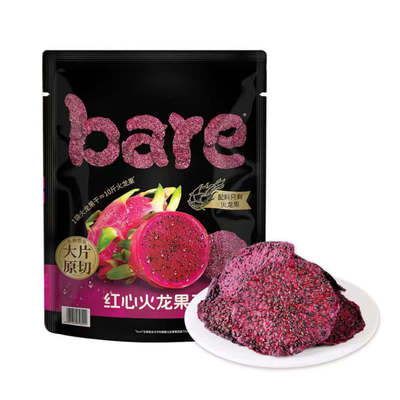 雷锋侠山姆超市免费代购Bare红心火龙果干400g大片新鲜整果高膳食