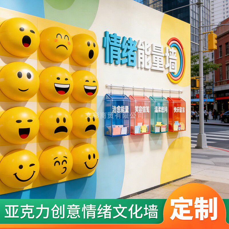 创意情绪文化墙文旅城市意见箱图片