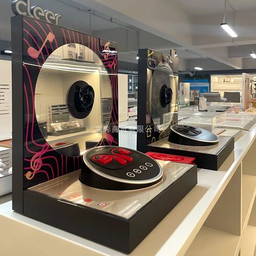 亚克力耳机展示架智能试听展示台