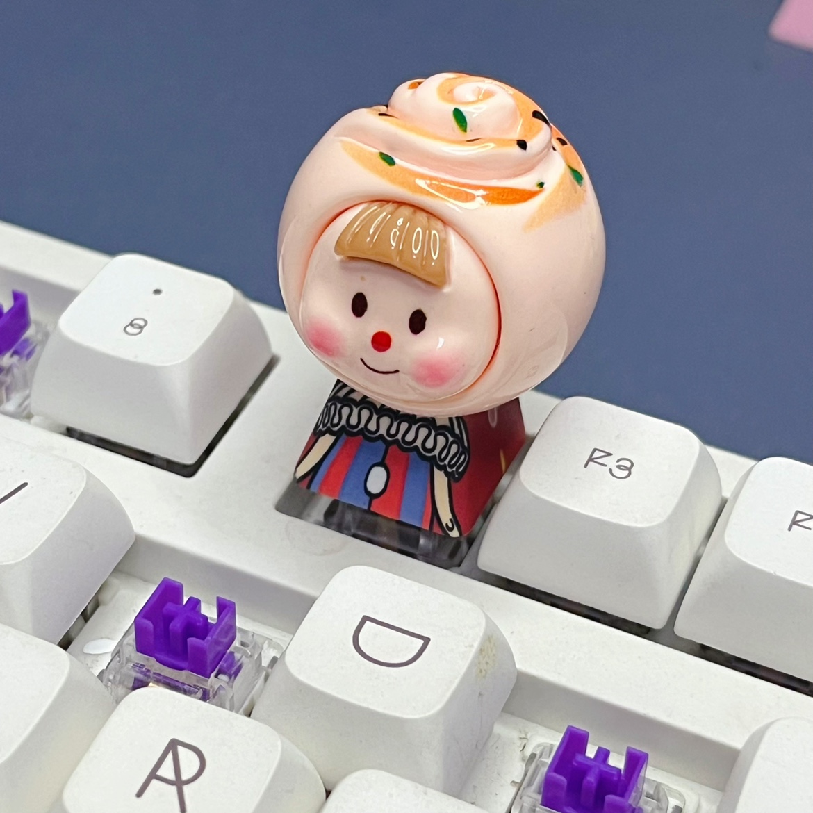 新款卡通多妹键帽创意立体可爱女