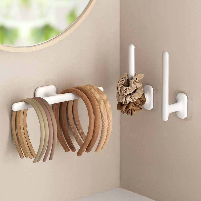 益品家免打孔壁挂收纳架十分好用