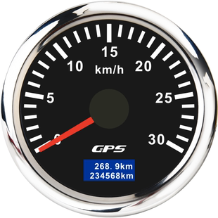 gps速度表52mm 200km改装 通用汽车船用游艇高精度仪表12V24V