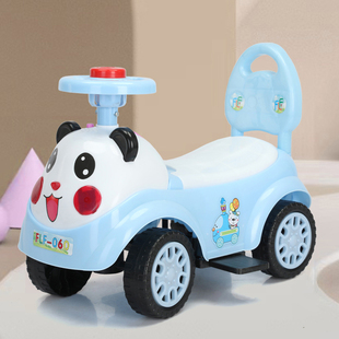 带音乐滑滑车1 儿童扭扭车 3岁滑行车四轮助步可坐玩具摇摆溜溜车