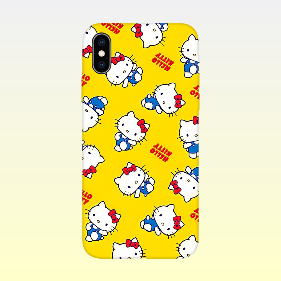 原创hellokitty可爱辣妹凯蒂猫iPhone12pronova7seoppo安卓手机壳