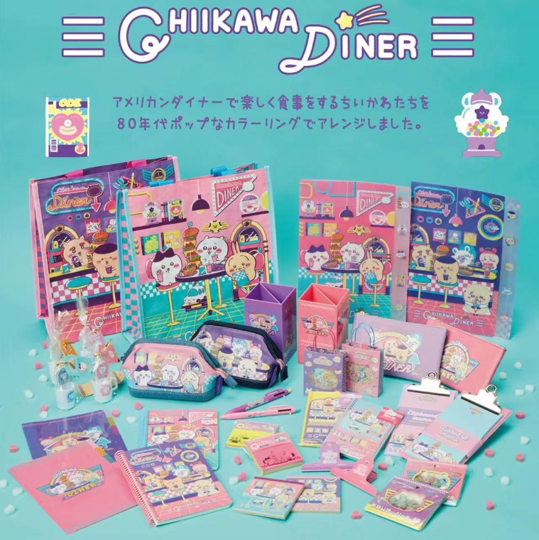 sunstar太阳星联名吉伊卡哇chiikawa餐厅系列便签线圈本贴纸,文具电教/文化用品/商务用品,文具盒,淘宝优惠券,粉丝福利购,淘宝优惠卷