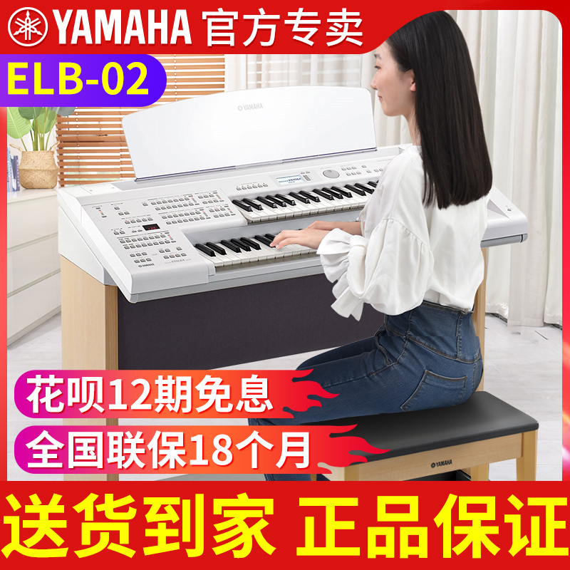 雅马哈双排键电子琴初学者
