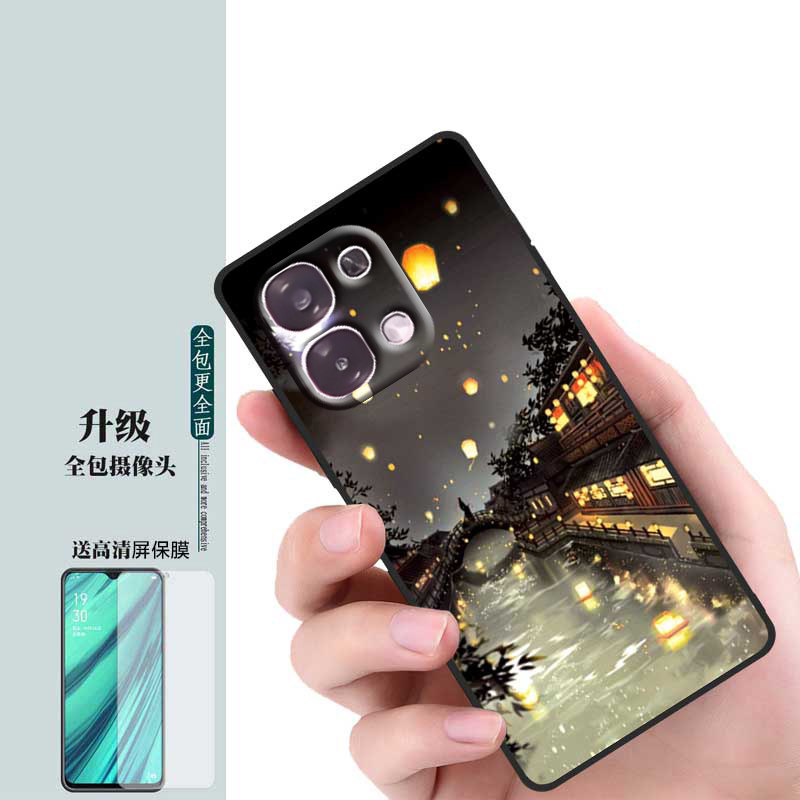 适用OPPOA6手机壳全包边卡通男女新款PLS120软硅胶防摔网红情侣oppoa65g版时尚个性潮opop保护套防滑磨砂外壳