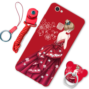 vivoy79手机壳v1v0y79a卡通可爱v1voy73保护套viv0防摔voviY挂绳支架y75s软壳男女viviy红色情侣v1voy71s防摔