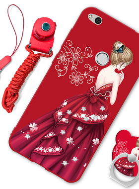 适用华为荣耀8青春版手机壳PRA-AL00x手机套全包honor8lite卡通红色壳aloox软边防摔软壳pra一tl10潮牌男可爱