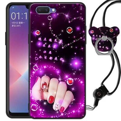 PBAMOO手机壳女款OPPOA5情侣卡通可爱PBAM00硅胶opop磨砂A5全包边0pp0a5防摔套0ppo男潮A5外壳 OPPOPBAM00软