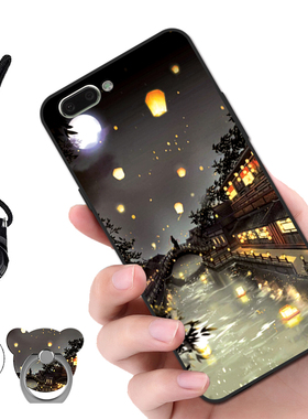 适用OPPOR11PlusK手机壳磨砂全包边卡通情侣R11Plus软硅胶男女款opop防摔网红时尚R11Pluskt外壳潮0ppo保护套