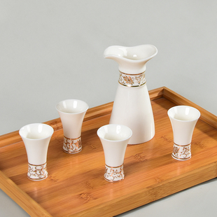 白酒杯套装 组合装 高档分酒器家用日式 仿古喝白酒小号豪华型新品