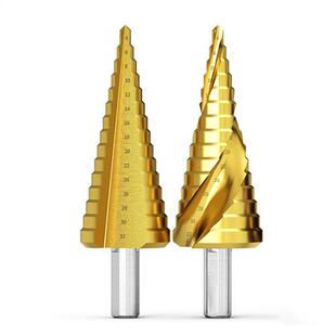 宝塔钻头6542多功能打孔不锈钢专用扩孔开孔器4241金属扩孔阶梯钻