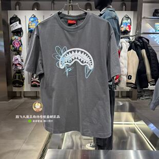 SprayGround 鲨鱼嘴专柜26新款W1220217男女同款纯棉短袖T恤