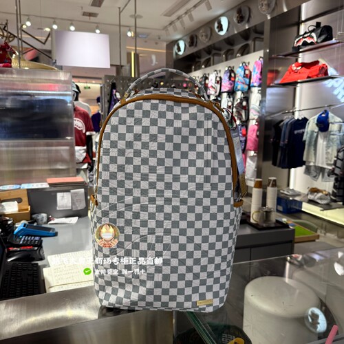 SprayGround专柜正品 鲨鱼嘴W1225710男女潮流大容量学生书包电脑