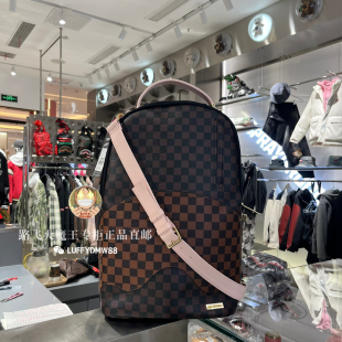 SprayGround专柜正品 鲨鱼嘴W1115702男女潮流大容量学生书包电脑