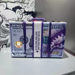 [Authentic Special Offer] Sprayground Authentic Shark Mouth Dollar Bill Print Handbag Storage Box