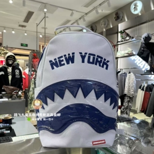 SprayGround专柜正品 W1015701双肩包潮牌背包透明书包男女 25新款