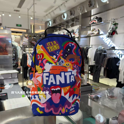 SprayGround鲨鱼嘴专柜正品25新款W1145726男女时尚卡通双肩背包