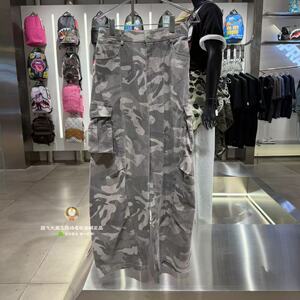 SprayGround鲨鱼嘴专柜正品26新款W1222310男女迷彩多口袋工装裤