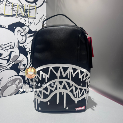 SprayGround鲨鱼嘴正品 2024新款男女简约涂鸦双肩背包W1045731