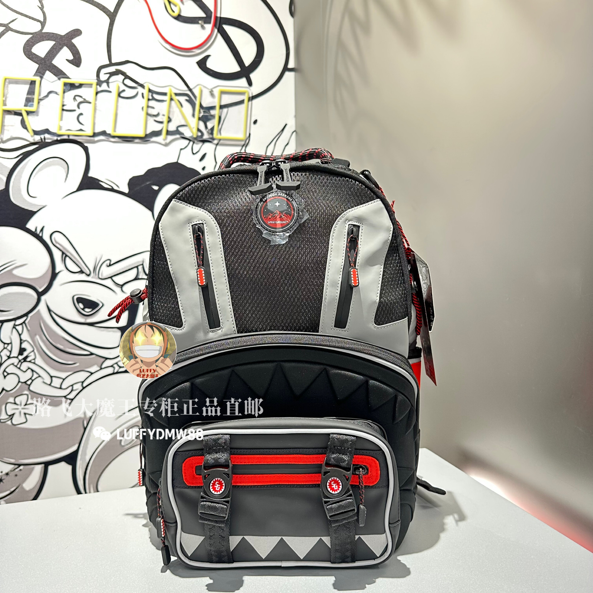 【正品特价】SprayGround专柜正品 新款W1045740双肩包背包书包